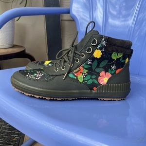 Keds x Rifle Paper Co. Scout Boot Water-Resistant Botanical Canvas w/ Th…